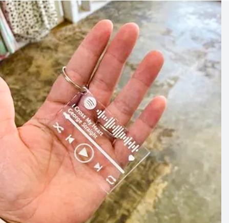 Custom Spotify Keychain